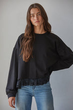 Load image into Gallery viewer, Whispering Lace Crew Neck

