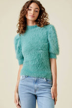 Load image into Gallery viewer, Pink Petals- Faux Fur Sweater
