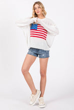 Load image into Gallery viewer, American Flag Sweater
