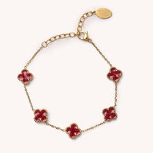 Load image into Gallery viewer, Red Mini Flora Bracelet
