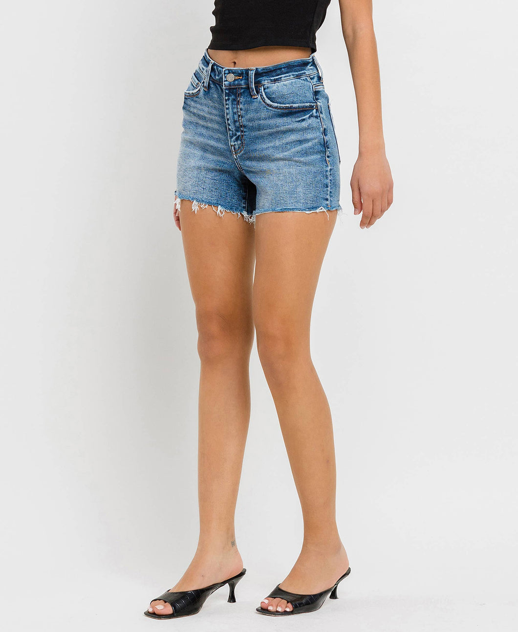 Stay Ready-High Rise Shorts