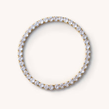 Load image into Gallery viewer, Elastic Tennis Bracelet- Gold
