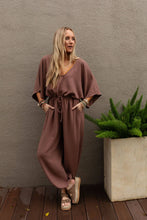 Load image into Gallery viewer, New Love-Relaxed Fit-Jumpsuit-Mocha
