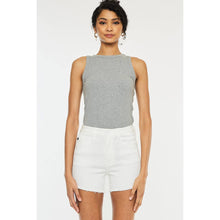 Load image into Gallery viewer, Kancan-White High-Rise Shorts
