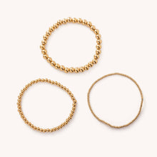 Load image into Gallery viewer, Waterproof Gold Ball Bracelets
