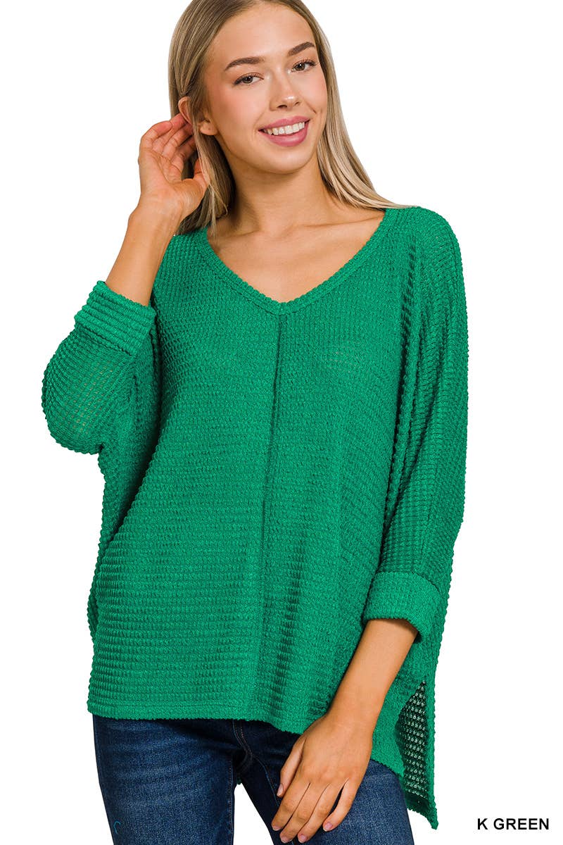 Layla-Sweater-Kelly Green