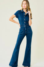 Load image into Gallery viewer, Cash Denim Jumpsuit
